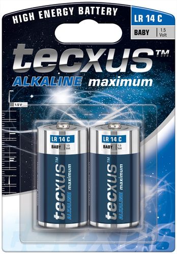 Batterie Tecxus Alkaline LR14 Baby C 1,5V
