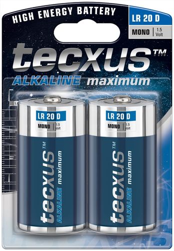 Batterie Tecxus Alkaline LR20 Mono D 1,5V