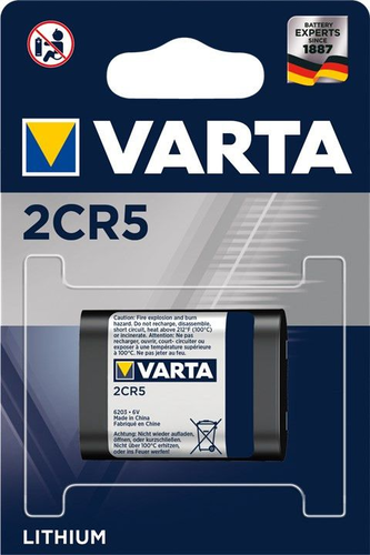 Spezialbatterie Varta 2CR5 Lithium 6,0V