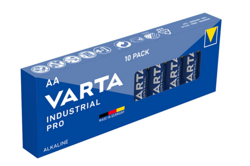 Batterie Varta Industrial Alkaline LR6 AA Micro 1,5V / 10er Pack